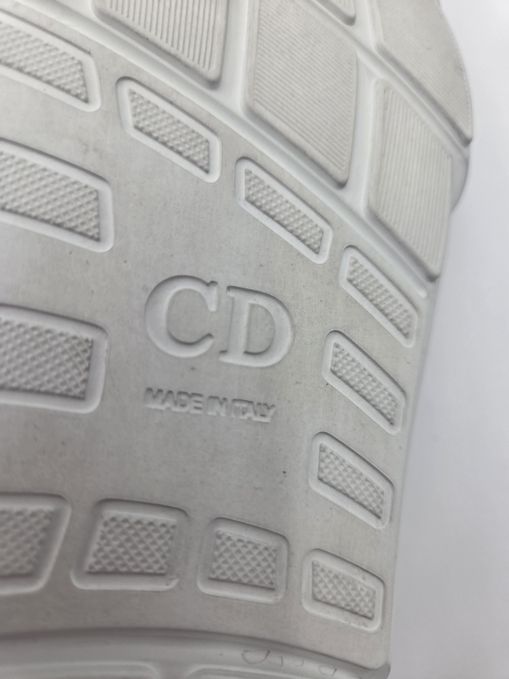 Dior Navy  Blue and White Knit Slip-On Sneaker Size 40 - Picture 10 of 14